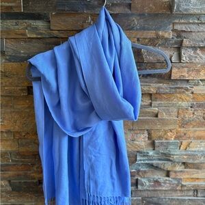 Elegant Blue Women's Scarf